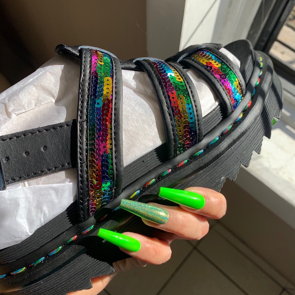 Dr. Martens Yelena Sequin Sandal